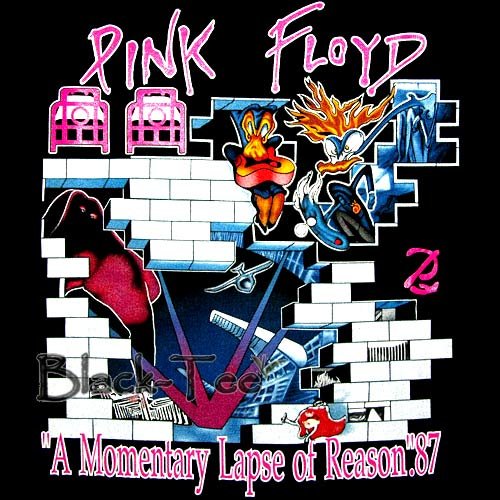 PINK FLOYD ROCK TEE T SHIRT BLACK TOP SIZE M / F25