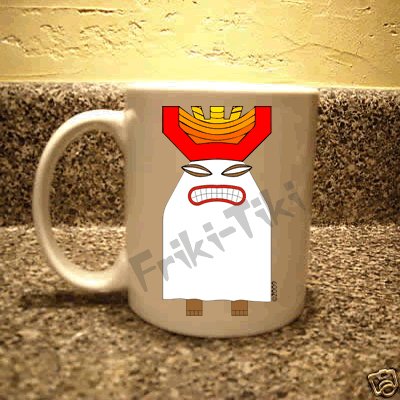 FRIKI-TIKI Boo-Tiki 11oz Ceramic Coffee Mug - NEW Collectible