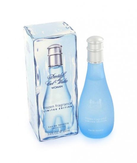 Cool Water Frozen Perfume by Davidoff for Women EDT 3.4 oz