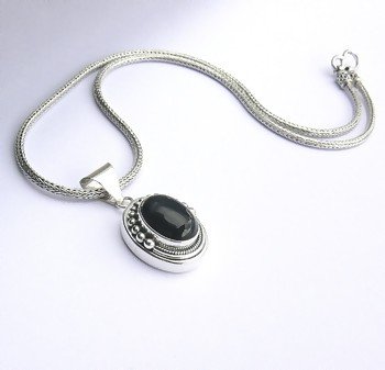 Sterling Silver Necklace - Balinese Imported