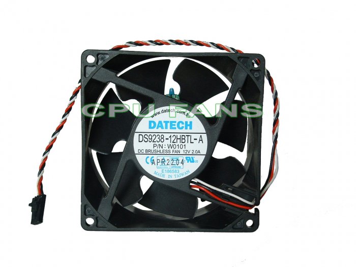 Dell Fan Dimension 2400 3000 4600 4700 Thermal Control CPU Case Cooling