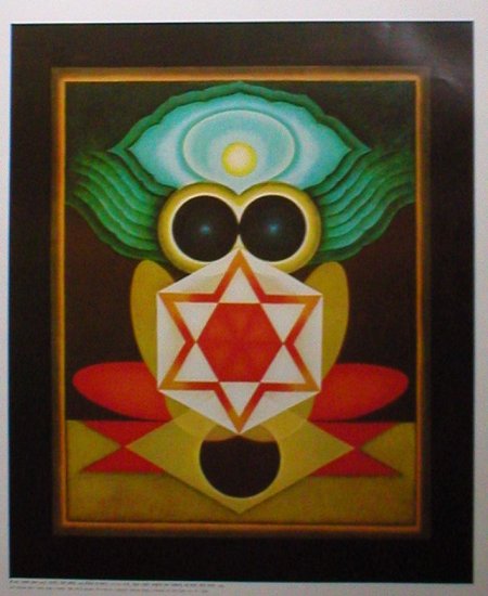 Tantric art by G R Santosh Indian contemporary art