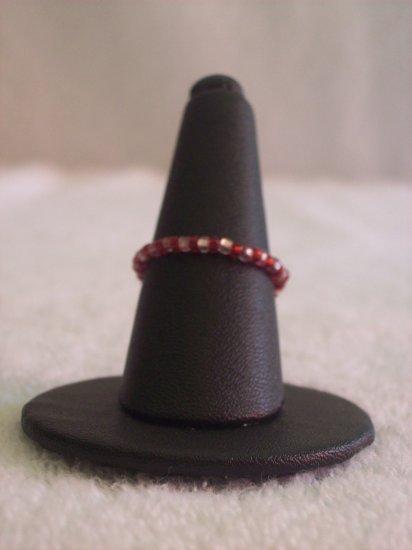Simple ring, pink and red