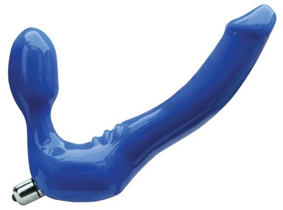 Feeldoe Slim Blue With Vibrator