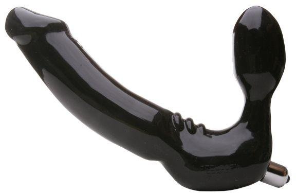 Feeldoe Stout Black with Vibrator