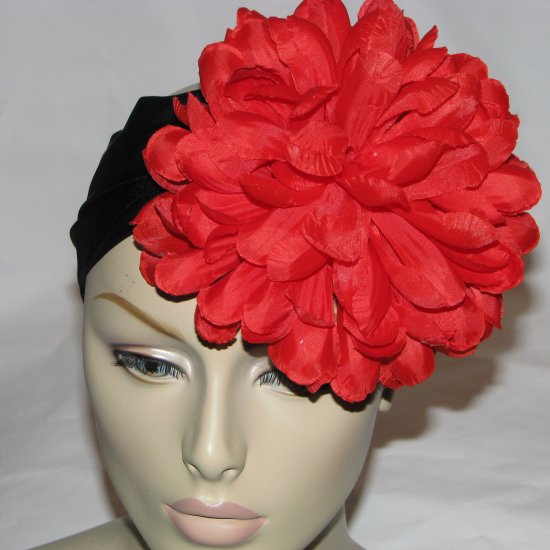 Sabrina Fascinator T20 Red