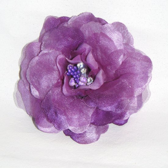 Diana Fascinator T15 Purple