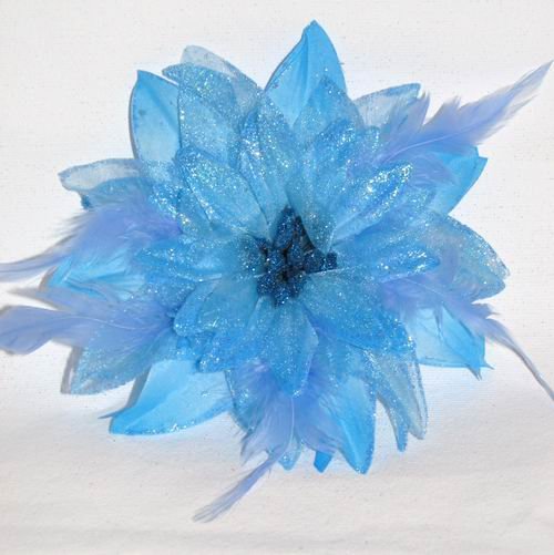 Christine Fascinator T6 Turquoise