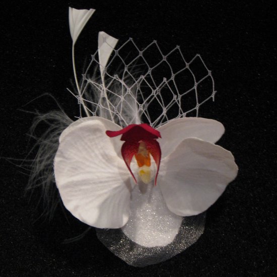 Orchid Flower Fascinator
