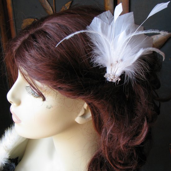 Sabrina Feathers Hair Piece