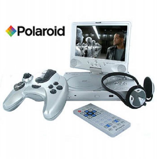 Polaroid Portable Dvd Player With 30 Games - Retail $499.95