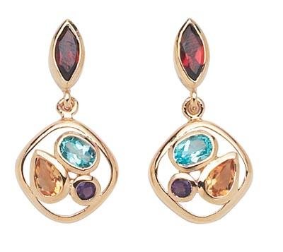 Multi Color Earrings - Retails $161.95