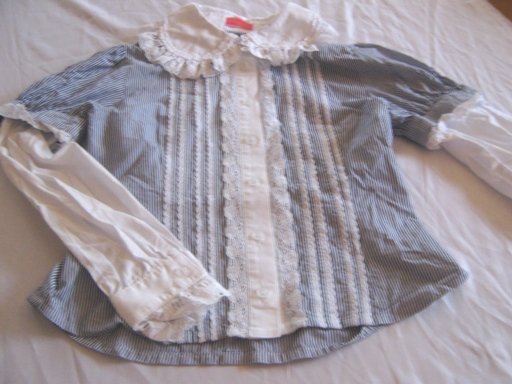 Baby the stars shine bright Blue Stripe Blouse