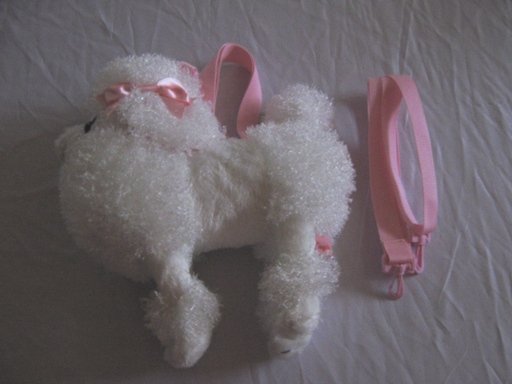 Angelic Pretty Poodle Purse White