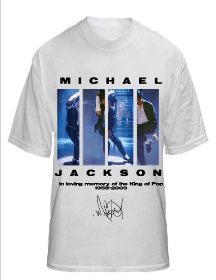 Michael Jackson Memorial T-shirt