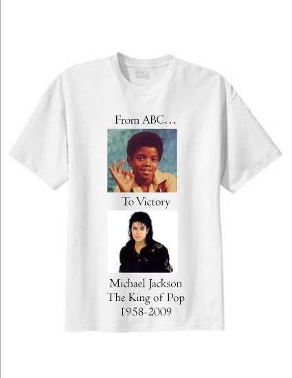 Michael Jackson Memorial T-shirt