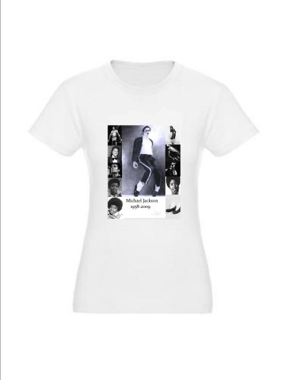Michael Jackson Memorial T-shirt Women's