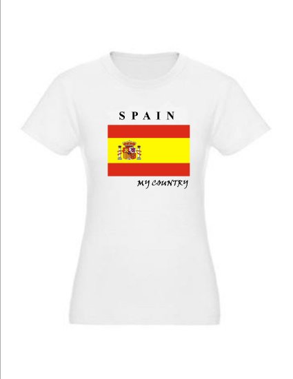 My Country Patriotic T-shirts "Spain"