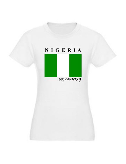 My Country Patriotic T-shirts "Nigeria"