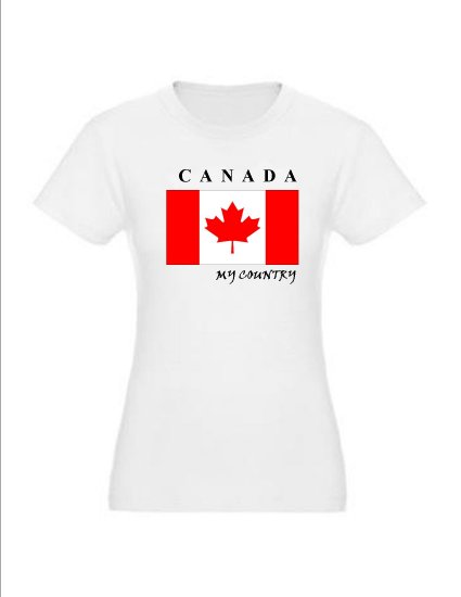 My Country Patriotic T-shirts "Canada"
