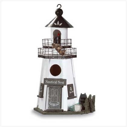 Lighthouse Birdhouse 30208