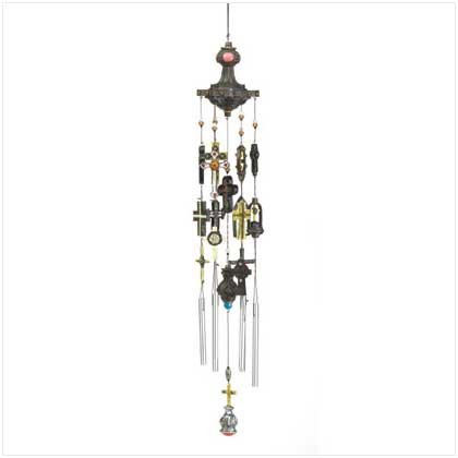 Crosses Wind Turner Chimes 37827