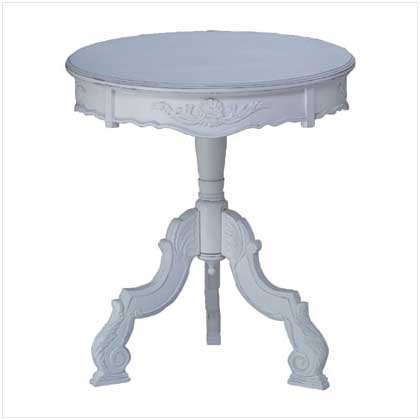 Romantic Rococo Accent Table 34708