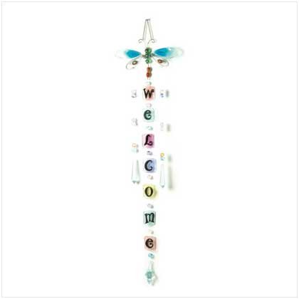 Butterfly Welcome Suncatcher 36030