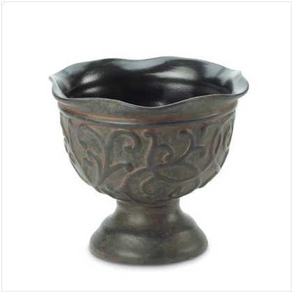 Old World Ornate Pedestal Bowl 37309