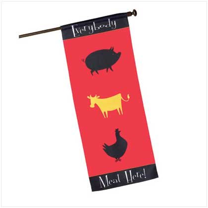 Everybody Meat Here Banner 37755