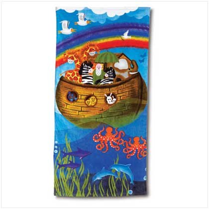 Noah's Ark Design Beach Towel 37857