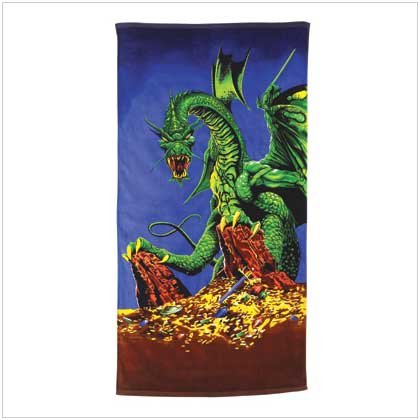 Dragon Design Beach Towel 37859