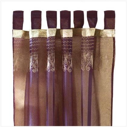 Royal Purple Curtain 35025