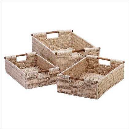 Corn Husk Nesting Baskets 34622
