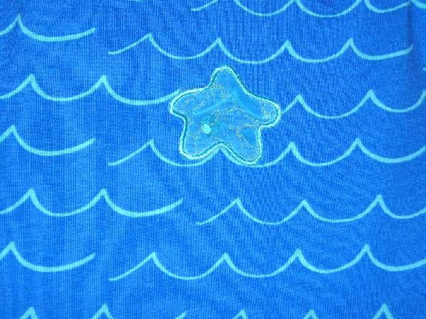 Treasure Hunt Ocean Blue Waves Big Fish by Sweet Potatoes Boutique Dress Baby Girl 18M 18 Months