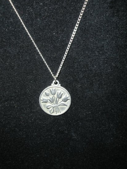 VINTAGE 1980 OHIO Spring Hill Nursery Promotional Necklace