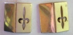 Unusual Vintage Swank FLEU DE LIS Men’s Cuff Links