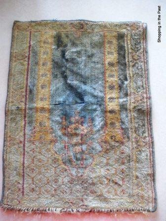 Vintage 12x16 Faded Tapestry Rug