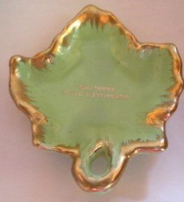 Vintage Leaf Souvenir from Versailles State Park, IND.