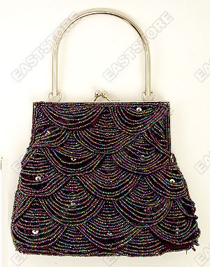 Hand Beaded Purse