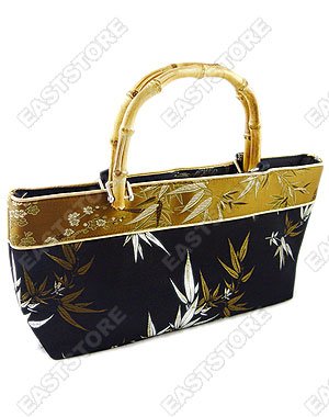 Bamboo Brocade Handbag