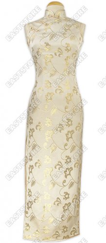 Distinguished Floral Pattern Silk Dress