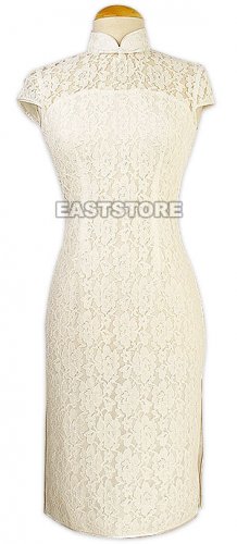 Alluring Lace Cheongsam