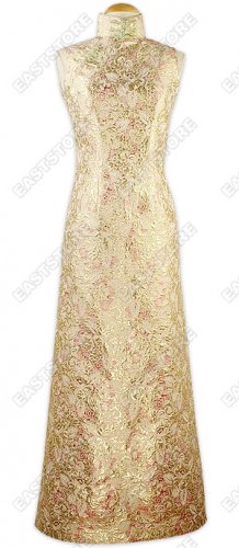 Splendid High Collar Cheongsam