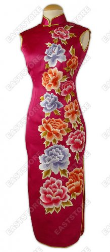 Luxuriouss Peony Embroidered Cheongsam