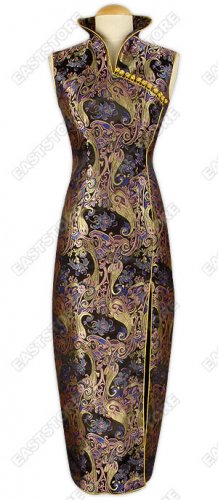 Floral Brocade Wedding Dress