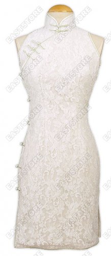 Traditional Lace Cheongsam