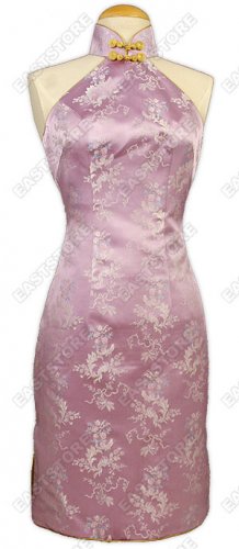 Floral Pattern Brocade Cheongsam