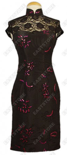 Adorable Floral Embroidered Cheongsam