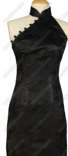 Neat Plum Blossom Brocade Cheongsam